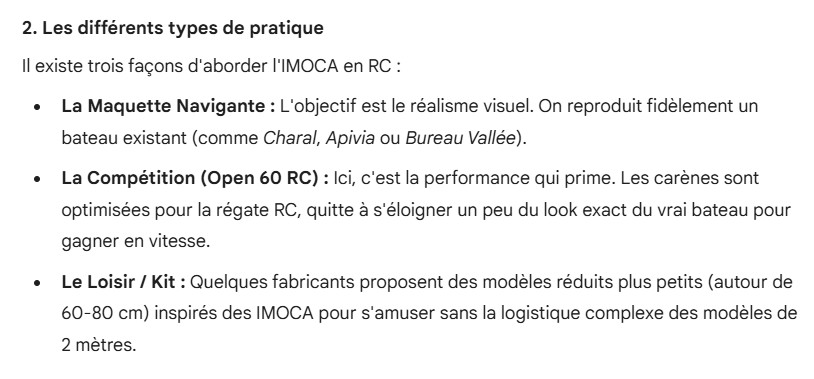 Les différents types de pratique